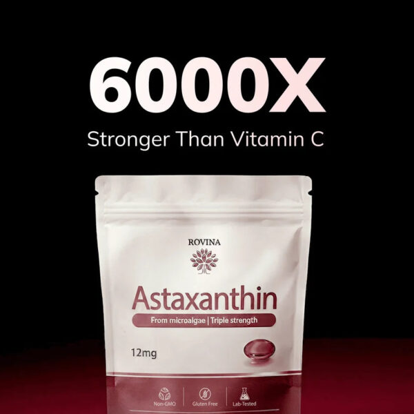 Rovina Astaxanthin 12mg Softgels
